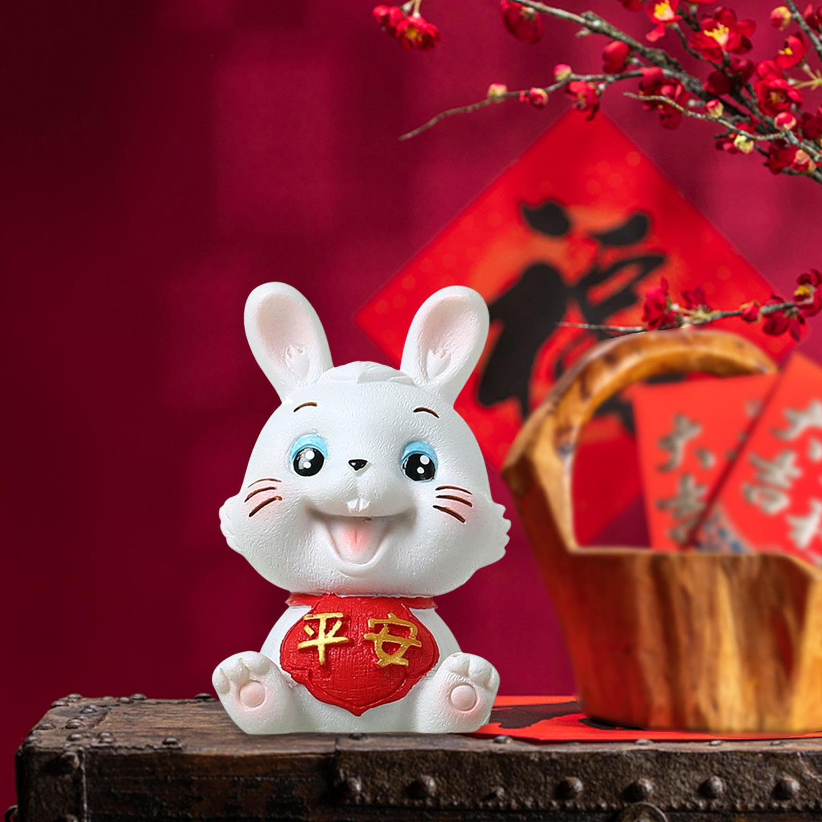 Statue Animal Figurine Resin Sculpture for Home Party Decoration Peace