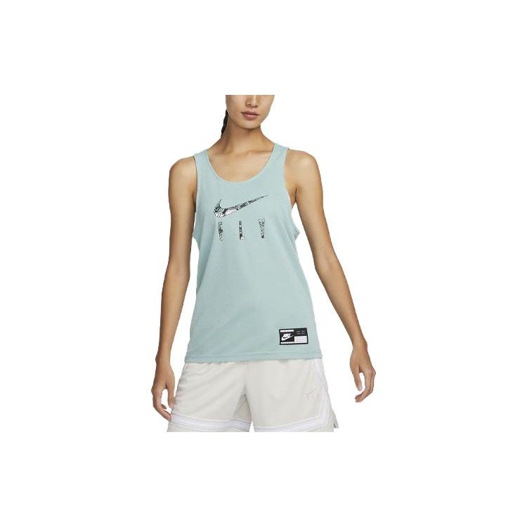 Nike Dri-FIT Basketball Jersey Tank Top Mineral Women FB7987-309 S