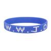 1 Pezzo Braccialetti in Gomma WWJD Colorati What Would Jesus Do Braccialetti in Silicone Per Uomini Donne Bomboniere Festa Cristiana Gesù WWJD
