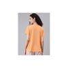 Enamor Women' Solid Relaxed Fit TShirt (E305_Tangerine )
