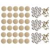 Auto Headliner Repair Fasteners Snap Rivets Universal Car Roof Retainer Pin Metal Fabric Buckle Interior Ceiling Fixing Kit
