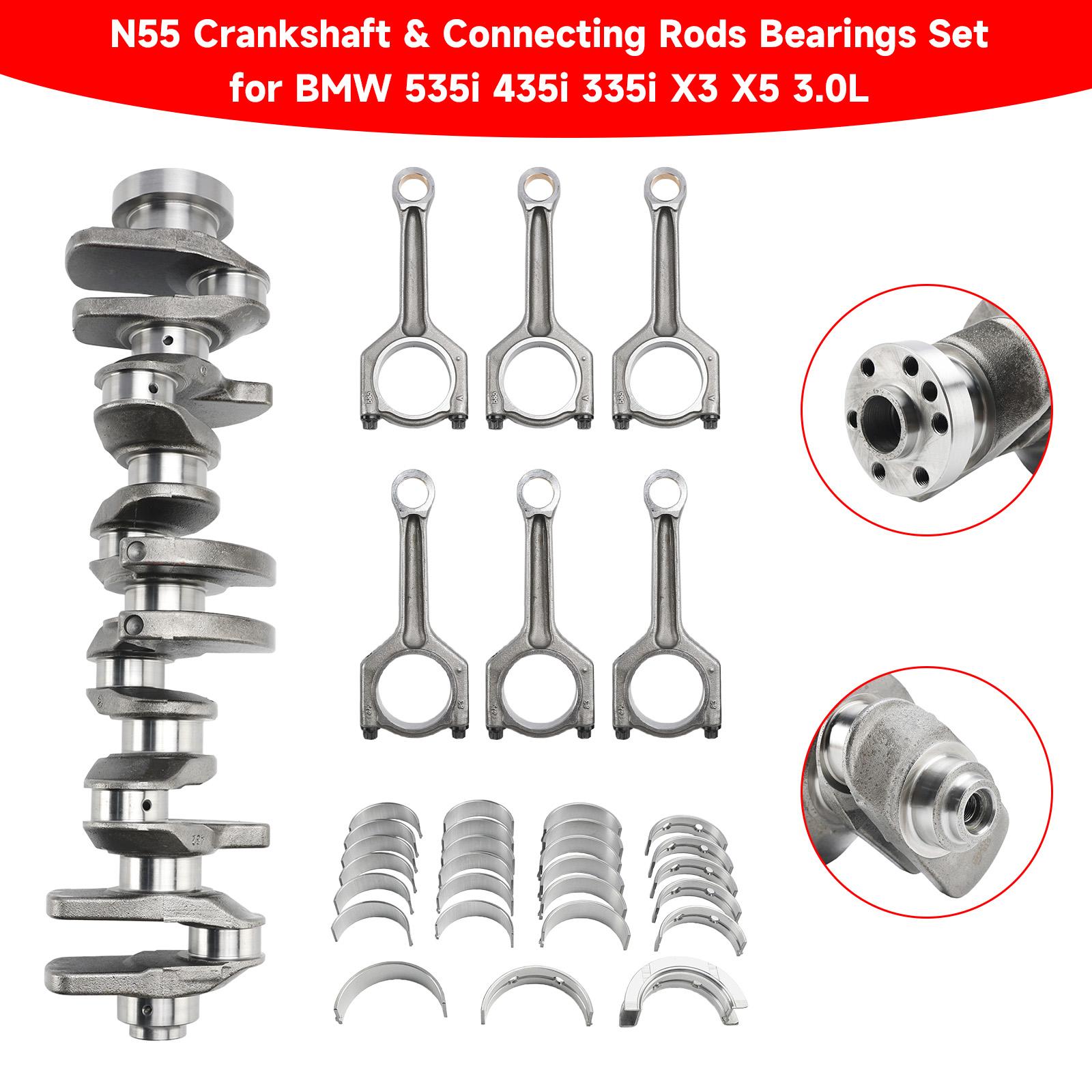 N55 Crankshaft & Connecting Rods Bearings