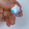 Glowing LED Cat Paw Soft Keycap Keyring Fidget Charm