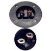 2 Way DIY Home Stereoes Speaker Binding Post Terminals Cup Connectors for Professional Sound Systems and Subwoofers
