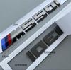 5,5 cm för M-logotyp ny grå ABS-dekal bakluckemärke för BMW M330i M340i M430i M440i M530i M540i M550i dekorationstillbehör.