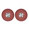 2Pcs Car Anti-Slip Silicone Coaster Auto Water Cup Pads For Volkswagen VW Arteon Caddy Magotan CC Teramont Touran T-Cross PassatNI7