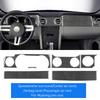 Real Soft Carbon Fiber Sticker For Ford Mustang 2005 2006 2007 2008 2009 Accessories Interior Trim Car Gear Shift Panel Cover