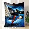 LEGO DC Comics Super Heroes Superman vs Batman Set de construcție Pătură Pătură flanelă pentru canapea, pat, călătorie, camping, birou, canapea, scaun