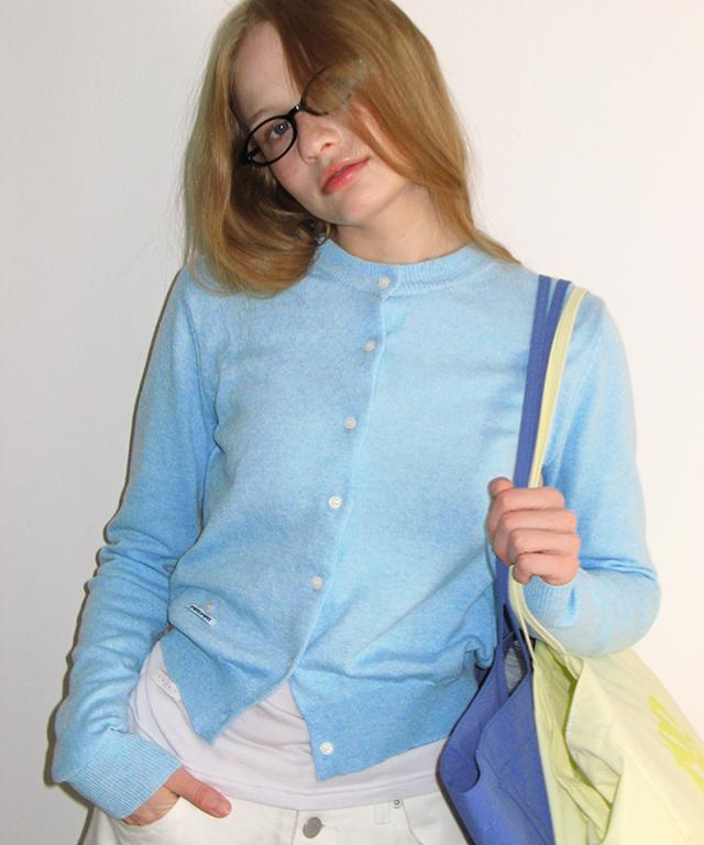 RONRON Soft Days Knit Cardigan Sky