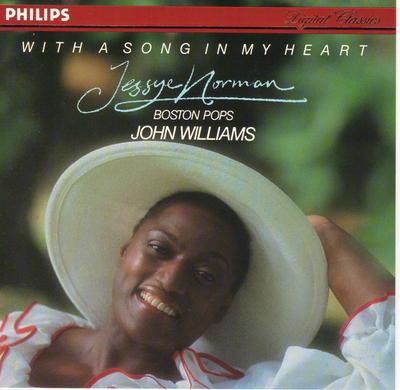 CD JESSYE NORMAN - With A Song In My Heart 4126252 Philips 1984 Germany Jazz Used