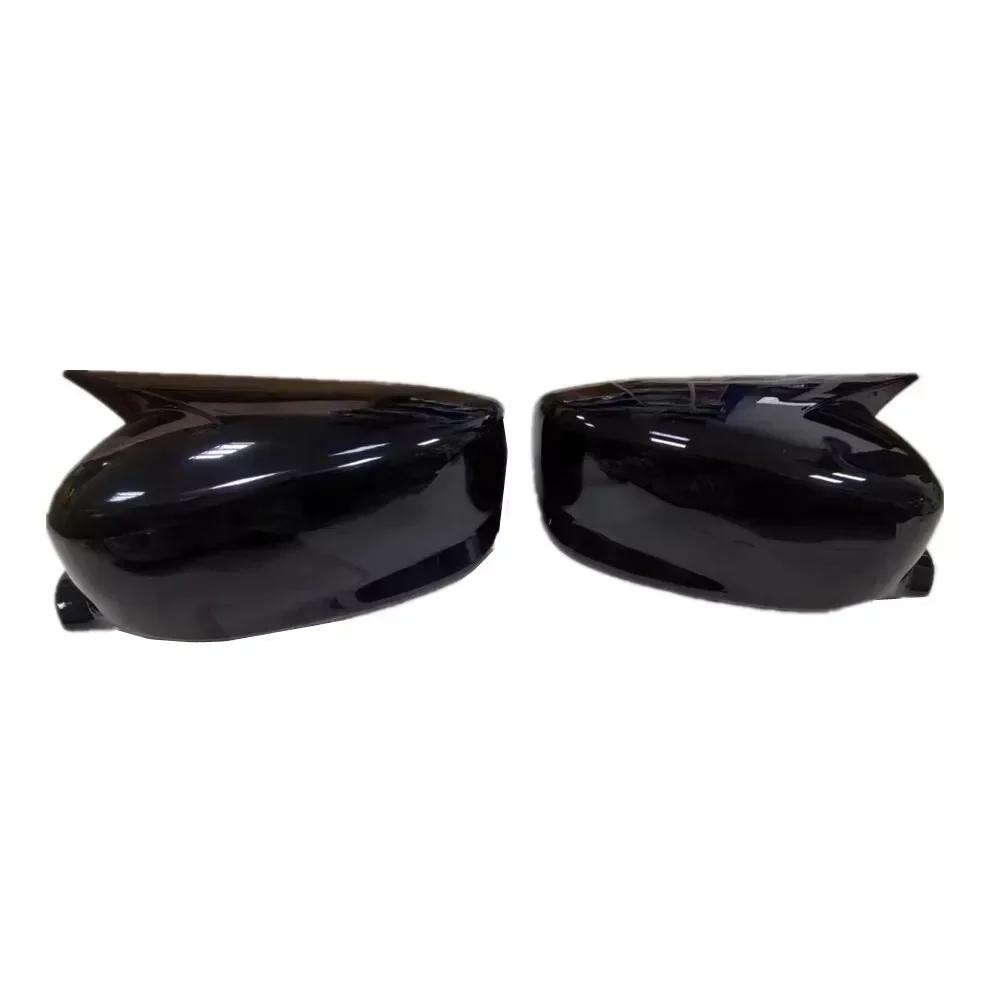 For Acura ILX 2013 2014 2015-2024 ABS Plastic Car Rearview Side Mirror Cover Wing Cap Exterior Door Trim Adhesive Sticker Parts