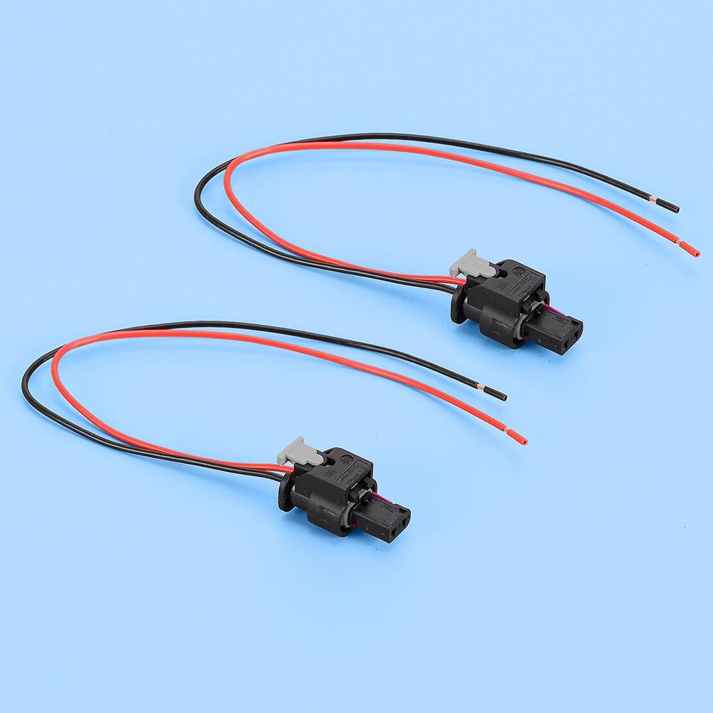 2 Way 2Pcs Side Marker Light Lamp Connector Adapter Harness Cable Wire Wiring Plug Pigtail Fit for Dodge Challenger 2016-2023