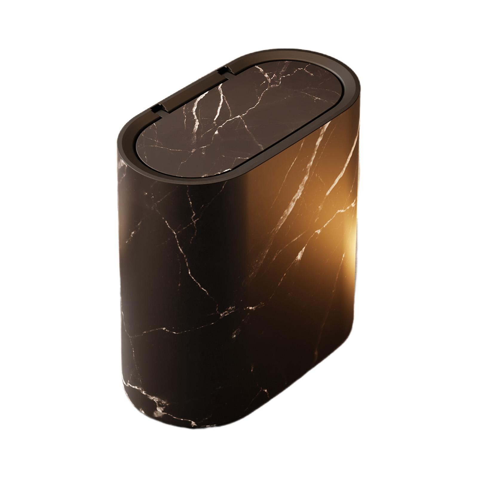 

Маленькое Маленькое Мусорное Ведро с Крышкой Мусорное Ведро для Ванной Комнаты Непроницаемое для Запахов Ведро для Отходов Для Кухни Спальни Общежития Внутреннего Пространства B