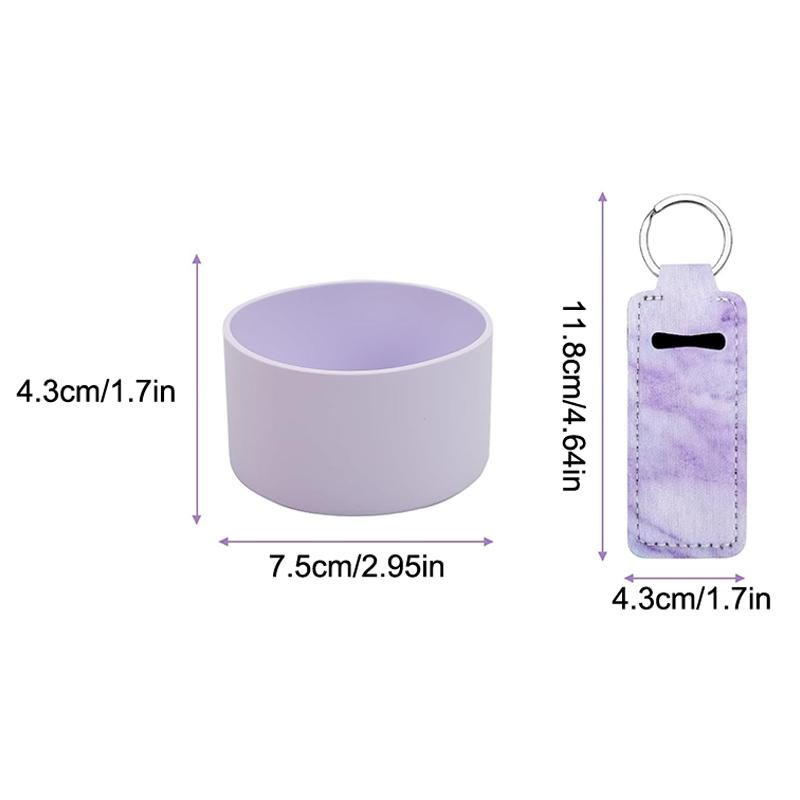Stanley Cup Accessories Set, Including Lipstick Holder, Silicone Stanley Cup Boot, 2 X Silicone Straw Cover, 2 X Charms