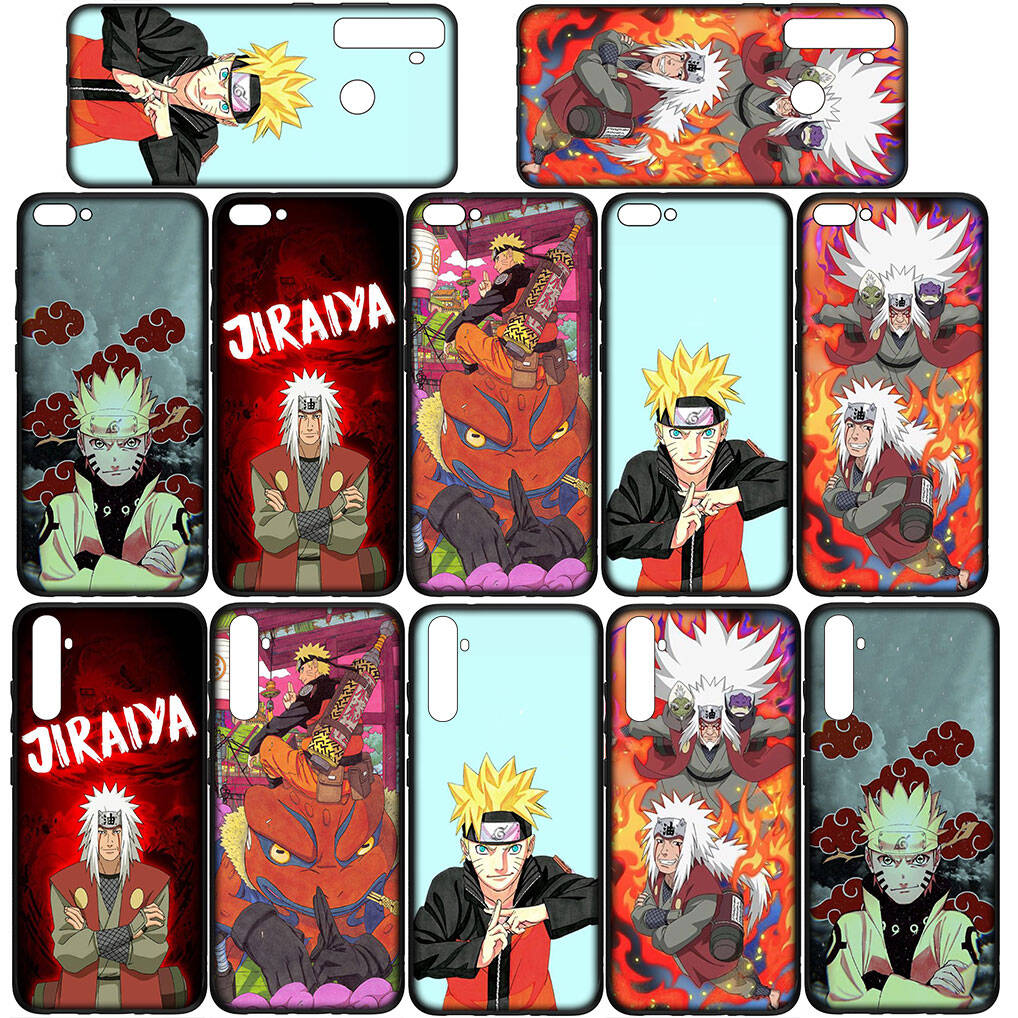 for Samsung Galaxy S25 S24 S23 S22 Ultra FE Plus A17 A37 A57 A56 A55 A06 A16 A15 A36 A26 A35 A05 A25 A54 A34 Phone Case Anime Jiraiya Naruto Cover
