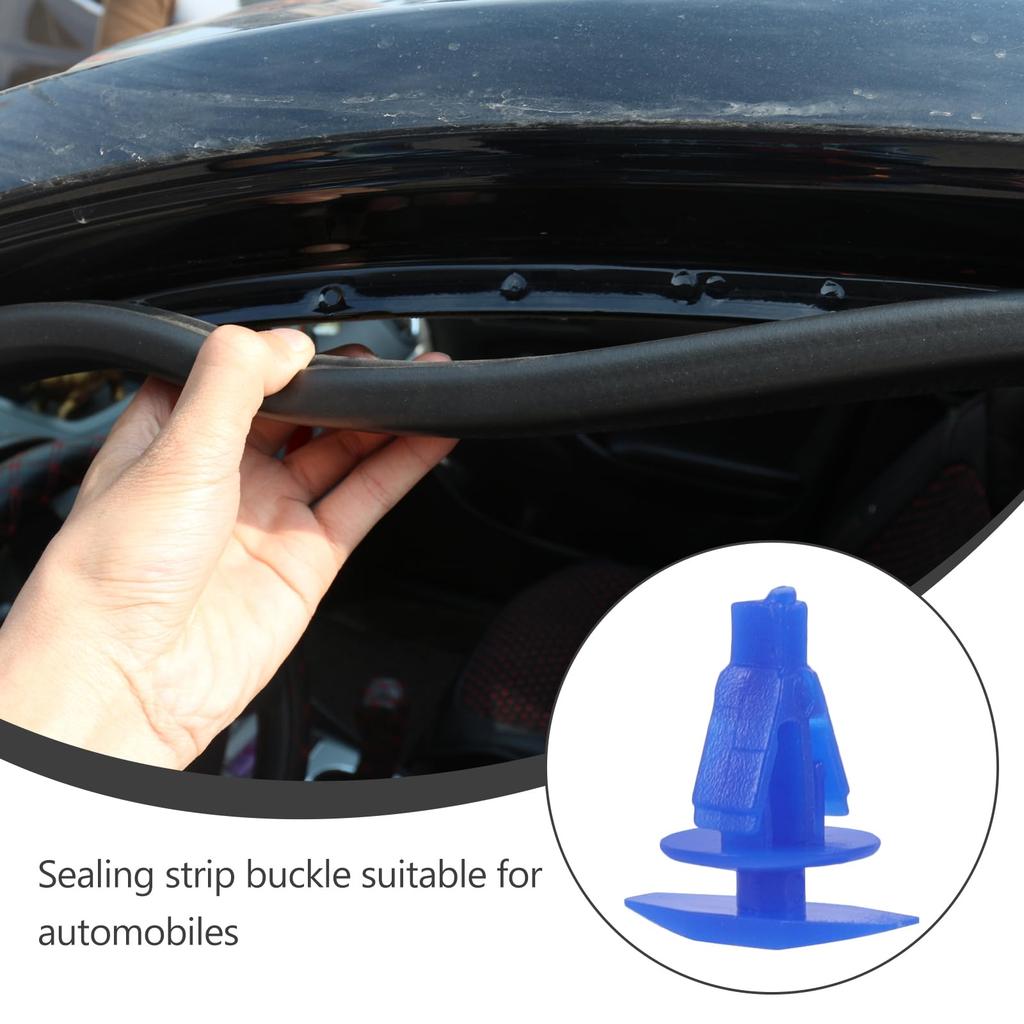 400pcs Seal Strip Buckle Car Retainer Clip Car Weather Strip Clip Auto Weather Strip