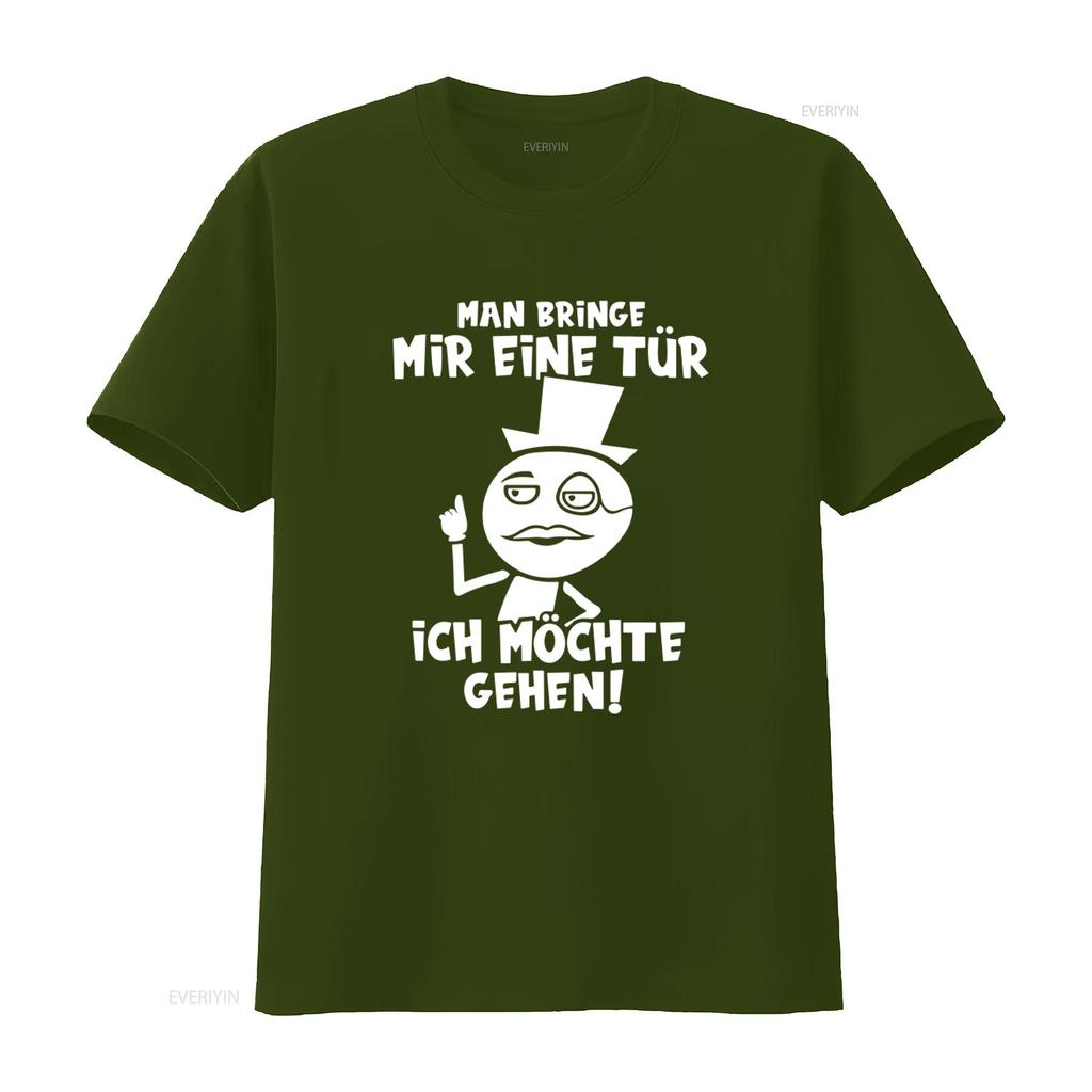 T Shirt Unisex Bring Me A Door I Want To Go Fun Saying Print Vintage Graphic Breathable Stylish Versatile