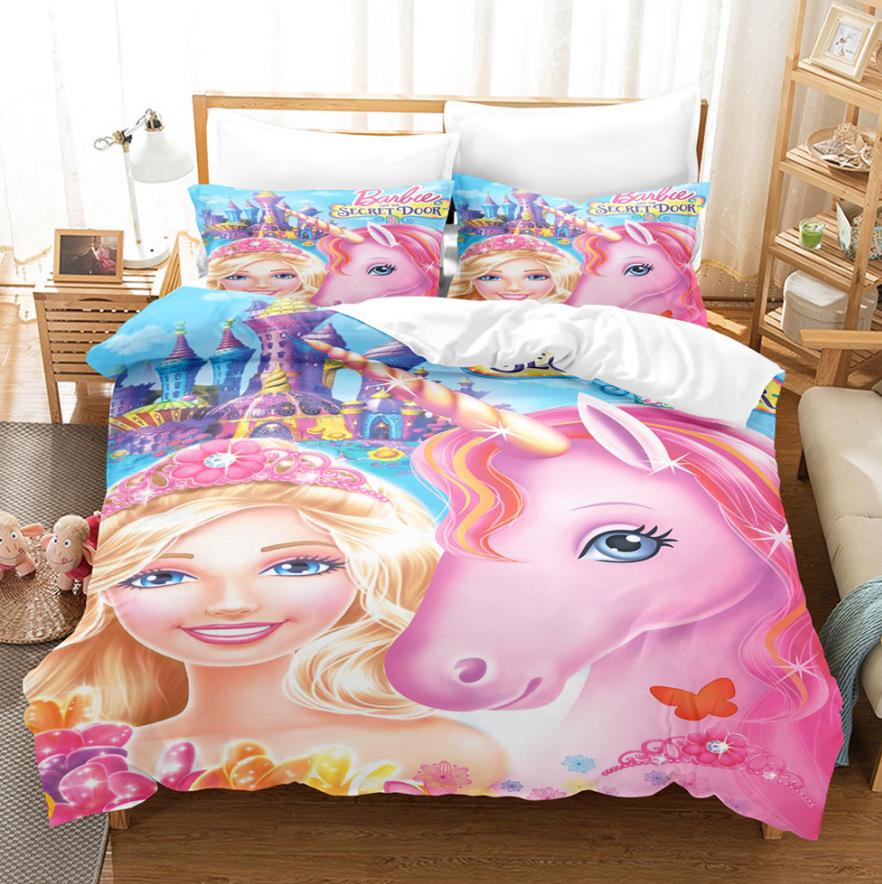 

Digital Printing Quilt Set Three-Piece Set Four-Piece Set, Kit cover 90 * 200 + and 50 * 75 * 1