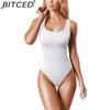 BITCED Summer Women's U-Neck Sleeveless Tank Top Bodysuit