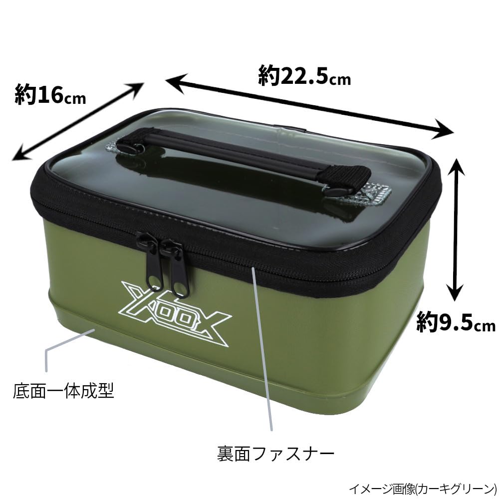 Takamiya Small Small Divider/Sorter Bag, Black,