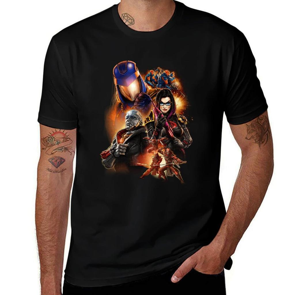 Gi Joe Characters Tshirt Work Wear Breathable Tee Tshirt