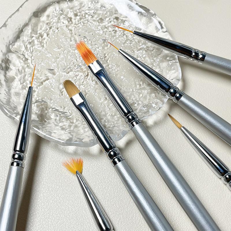 Pinceau Stylo Nail Art Gel UV DIY Peinture Liner Manucure Pinceaux à Dessin en Bois Design Ongles Pointe Affichage Outils de Peinture