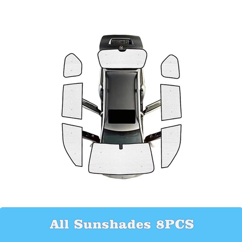 

Автомобильные солнцезащитные козырьки для Toyota Land Cruiser Prado 150 J150 2009- Солнцезащитные козырьки на окна Дефлекторы окон Занавеска-солнцезащита на лобовое стекло Аксессуары Type A