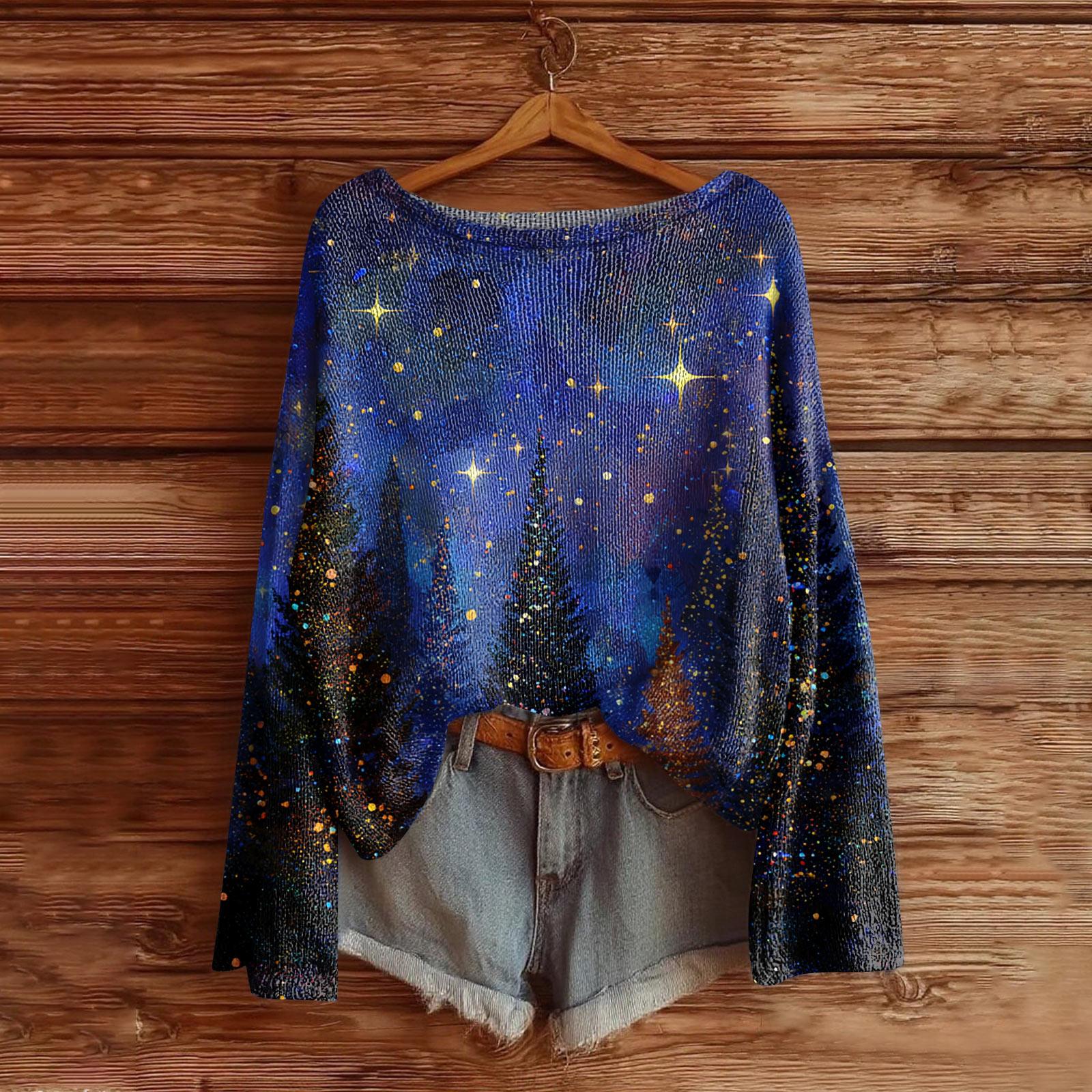 

Женская мода с длинным рукавом, рождественский принт «Снеговик-снежинка», куртка, кардиган XL фиолетовый