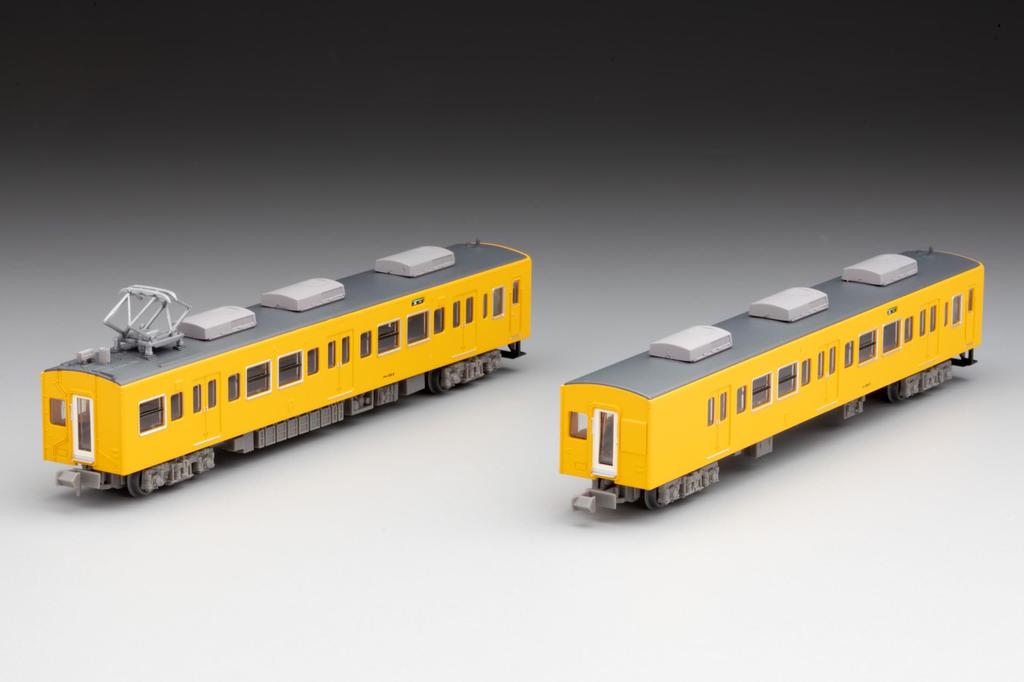 TOMYTEC Railway Collection JR 105 Series 30N Upgraded Train Okayama Railway Branch F02 Formation - Yellow 2-Car Set Diorama Supplies 333517