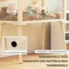 Hamster Cage, Dwarf Hamster Enclosure, Small Animal Hutch with Accessories, Water Bottle, 110 X 52 X 101 Cm, Wood, Plastic