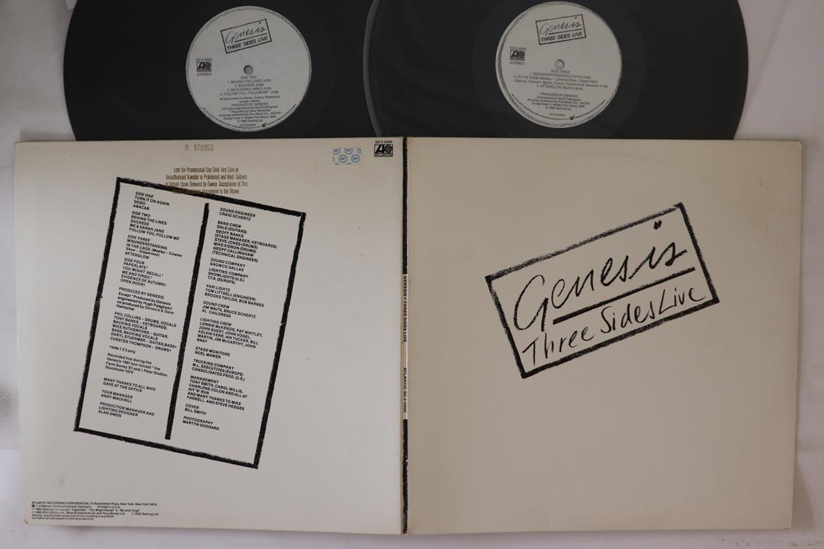 

LP Record GENESIS - Three Sides Live SD22000 Atlantic 1982 US Rock Used