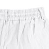 Men's Loose Fit Linen Beach Shorts with Elastic Waistband and Drawstring