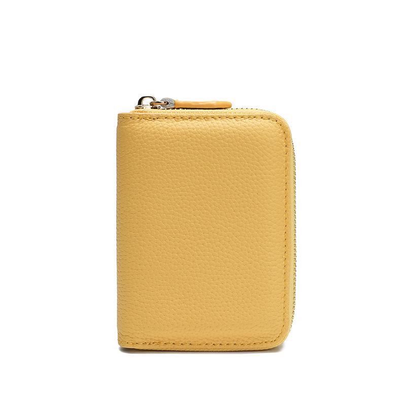 Japanese Cowhide Wallet for Men and Women – Compact Design, Large-Capacity Coin Purse