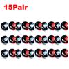 1-11Pairs LED Bike Light With 1 Modes Silicone Front Rear Light Waterproof Bicycle Flashlight Tail Lamp For Night Cycling Safety
