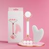 Double Head Facial Massage Roller Eyes Face Lifting Tighten Resin Guasha Board Roller Face Spa Massager Beauty Skincare Tools