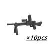Military Building Blocks Solider Figure US Soviet Two-color 98K Gun Bobosha Anti-Tank Weapons Army Accessories MOC Toys Kid J010