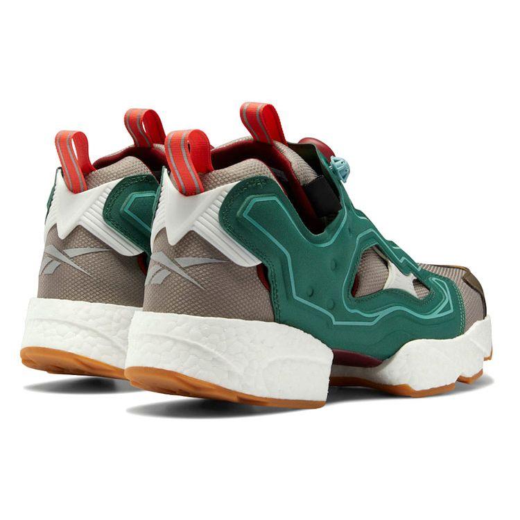 Billionaire Boys Club X Reebok InstaPump Fury Boost Earth Unisex Sneakers Green Pine-Green Boulder-Grey GZ5363
