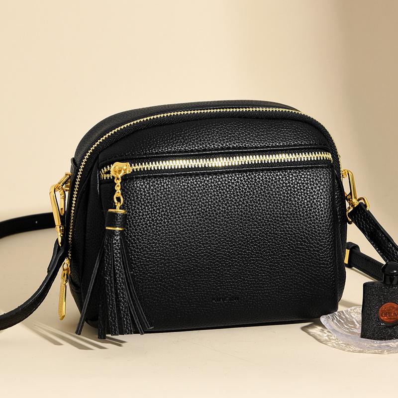 New Fashion Luxury Brand Small Shoulder Handbags Lady Leisure Travel Messenger Bag Solid Color PU Leather Shoulder Bag For Women