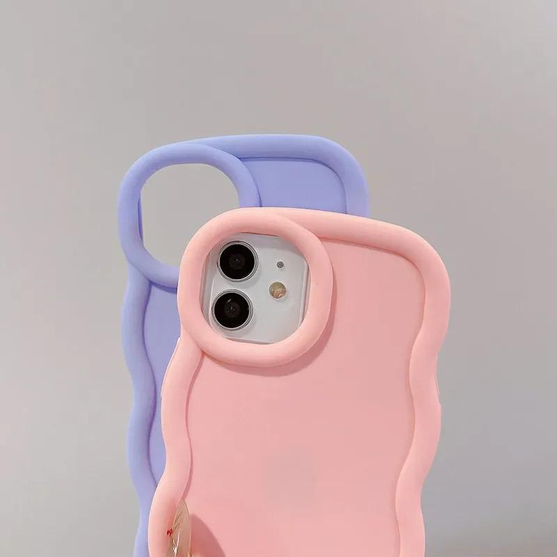 Soft Silicone Candy Wave Phone Cases For Motorola Moto G04 G14 G24 G34 G54 G84 5G G82 G52 G22 G32 G53 G23 G13 G04S 4G Cover Capa
