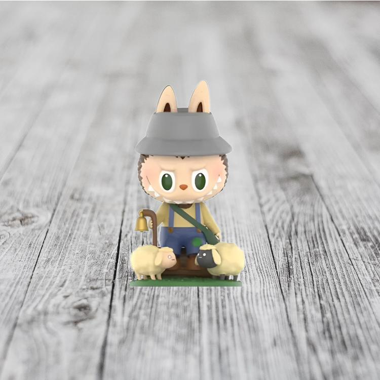 New POP MART LABUBU Malaysia TRX Shepherd Figurine Cute Blister Packs PPMT-2504-0036