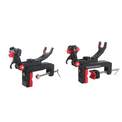 Fishing Pole Holder with Clamp Swivel Quick Poles Lift Fishing Boat Rod Holder Boat Fishing Bracket Trolling Holder for Dock