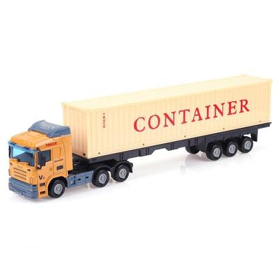 Dětská hračka pro simulaci modelu kontejnerového nákladního vozidla z 1/43 slitiny