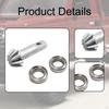 Axle Bevel Gear and Bearings Metal Directly Replace Parts, 1/12 RC Car Remote Control