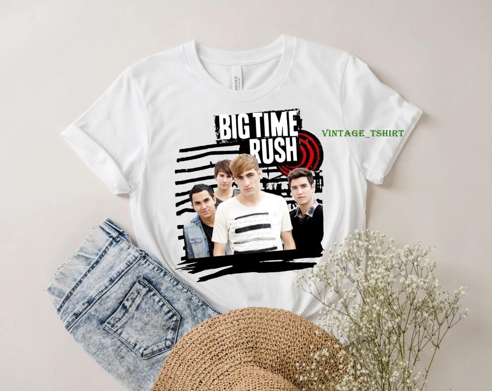 Vintage Big Time Rush Summer Tour 2012 Cotton White All Size Unisex Shirt Unisex T-Shirt S