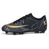 Low-Top Football Shoes Men'S And Women'S Ag Spiked Leather Feet Youth Students Non-Slip Outdoor Game Sports Shoes