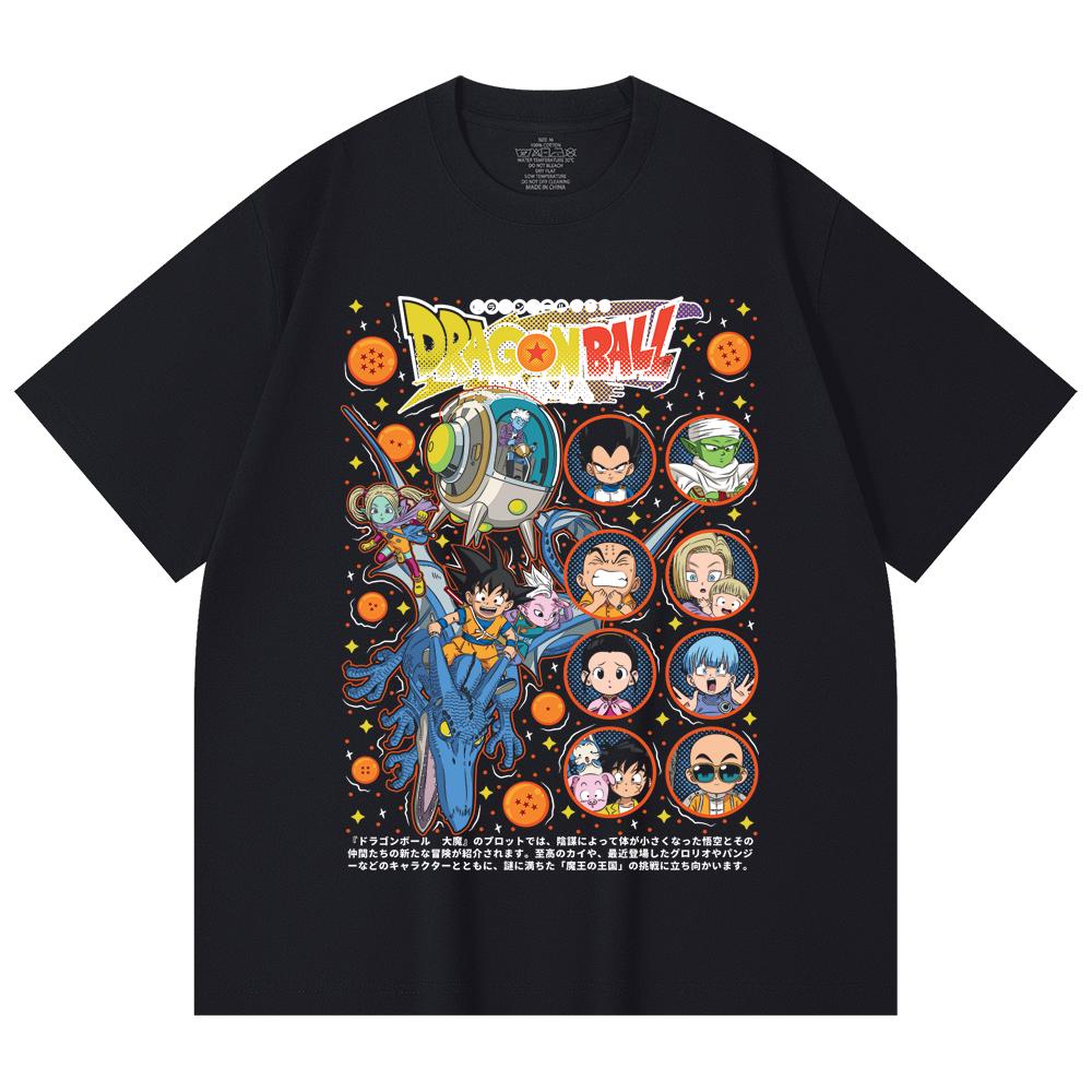 230 Gsm 100% Cotton Dragon Ball V31 Daima Print Unisex Heavy Cotton T Shirt