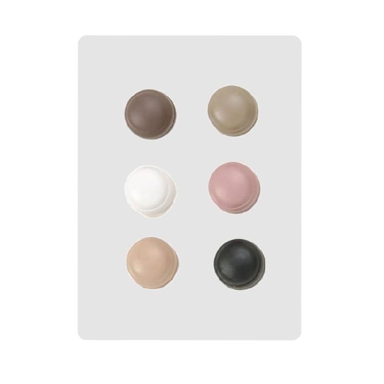 6 Pairs Scarf Clasp Collection Hijab Scarf Buckles Adornment Decorative Cufflink