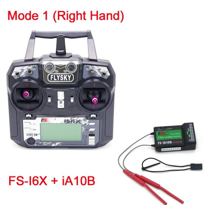 FLYSKY FS-i6X FS i6X 10kanálový 2,4GHz AFHDS 2A RC Vysílač s přijímačem X6B iA6B A8S iA10B iA6 pro RC FPV Závodní Dron Letadlo