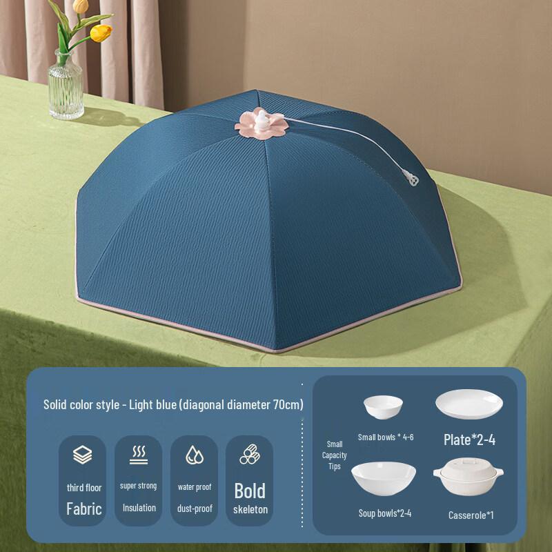 Foldable Winter Dining Table Food Cover