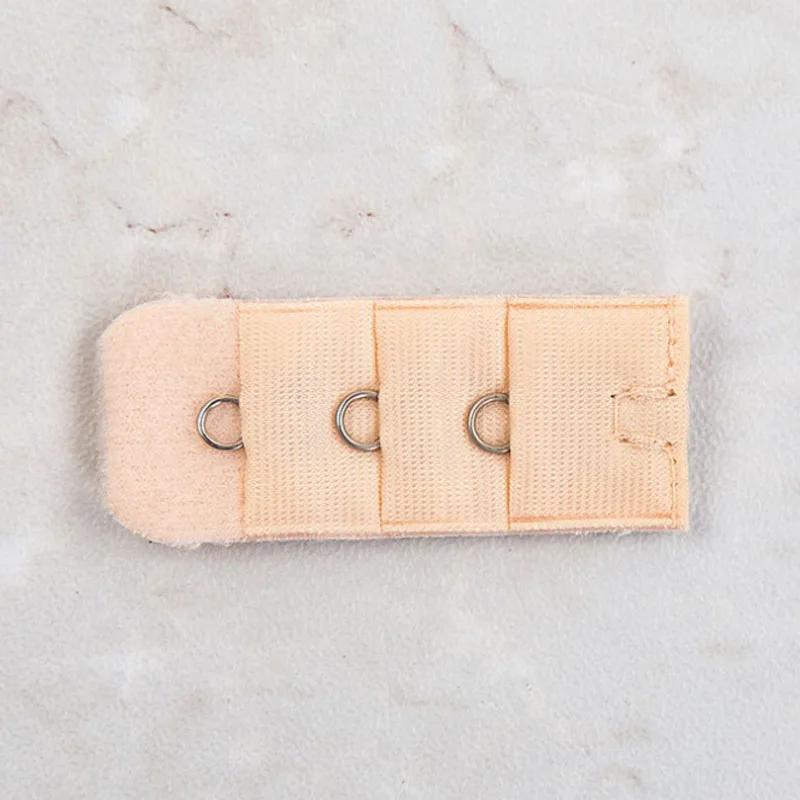 Ladies 1 Rows 3 Hooks Bra Extender Nylon Clasp Extension Elastic On Strap Soft Bra Band Extenders Intimates Accessories
